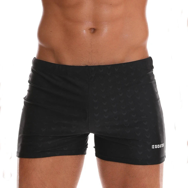 ESCATCH Maillot de Bain Homme Grande Taille 2023 — Imprimé Mode, Élastique, Coussinet