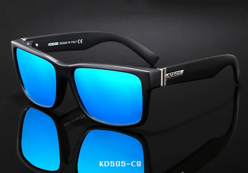 Lunettes de soleil sport polarisées — couleurs choquantes, conduite extérieur, photochromiques, avec boîte
