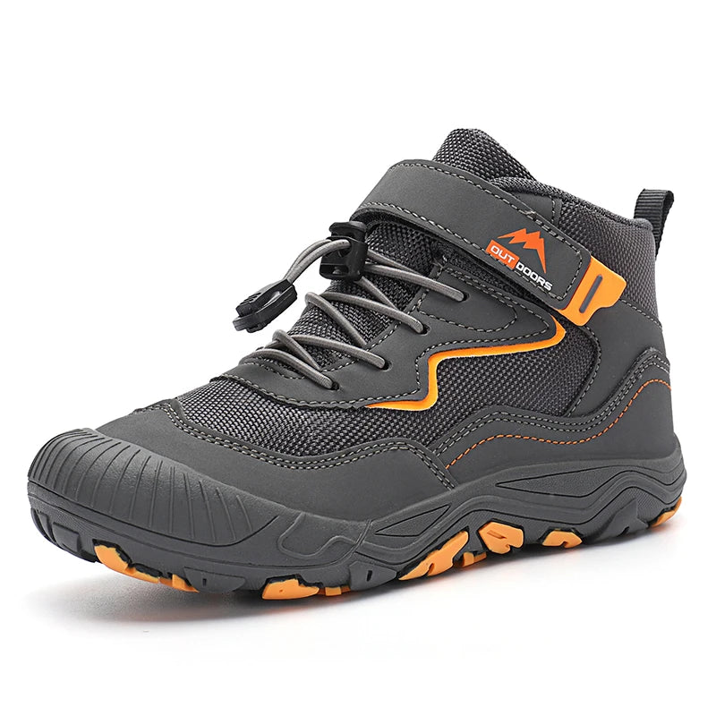 Bottes de Randonée Enfant Antidérapantes Anti-Choc — Fille & Garçon EU 27–36