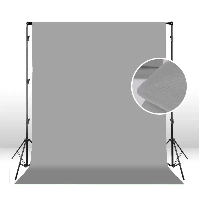 Fond de Photographie Mousseline Chromakey — Écran Vert, Blanc, Noir ou Gris Studio