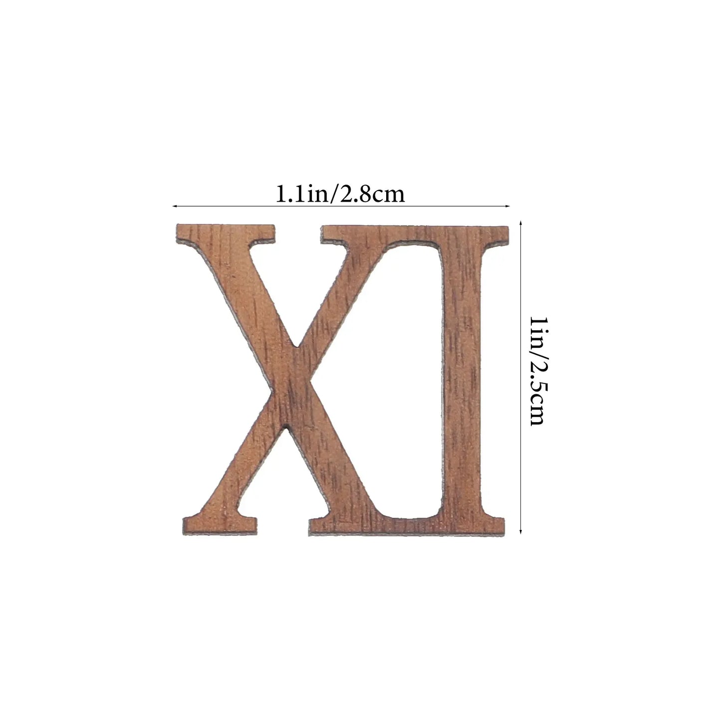 Reloj de pared de madera, bricolaje, números de reloj, kit de reemplazo de números de reloj digital, relojes de pared, mecanismo de reloj de pared