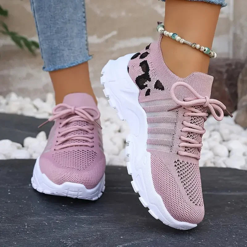 Zapatillas casuales para mujer 2025 ligeras y transpirables, alpargatas casuales para mujer, zapatillas de plataforma para mujer Tenis Feminino Basket Femme