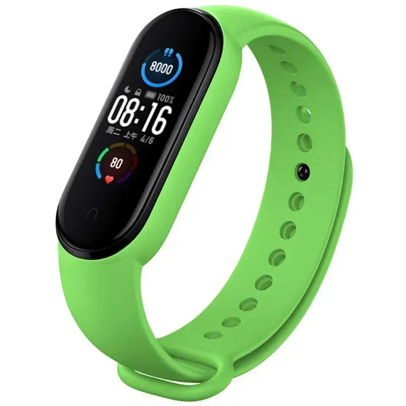 Bracelet Silicone Remplacement Band 3/4/5/6/7 — Accessoires Montre Connectée