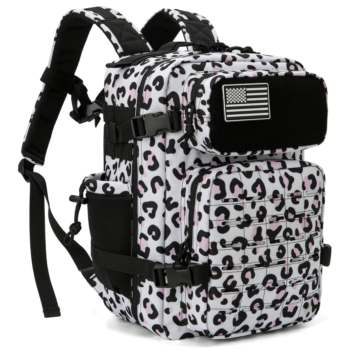 Sac à Dos Tactique 25L Molle Fitness GYM EDC — Randonnée Survie Porte-Bouteille Femmes Hommes