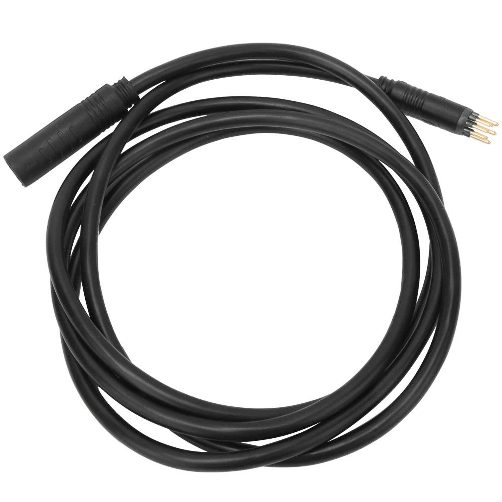 Cable de extensión de motor de rueda de bicicleta eléctrica, 9 pines, hembra a macho, accesorio de bicicleta eléctrica