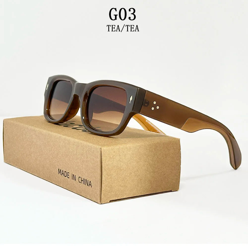 Lunettes de soleil hommes rétro protection solaire — femmes, à la mode, livraison directe, 2025