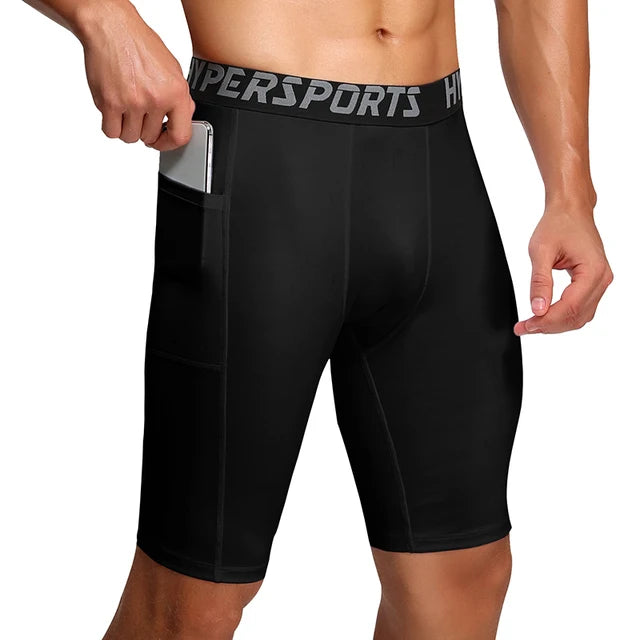 2025 Shorts de Compression hommes vêtements de Sport d'été collants d'entraînement Leggings de Fitness de gymnastique pantalons courts bas de Sport Shorts de course hommes