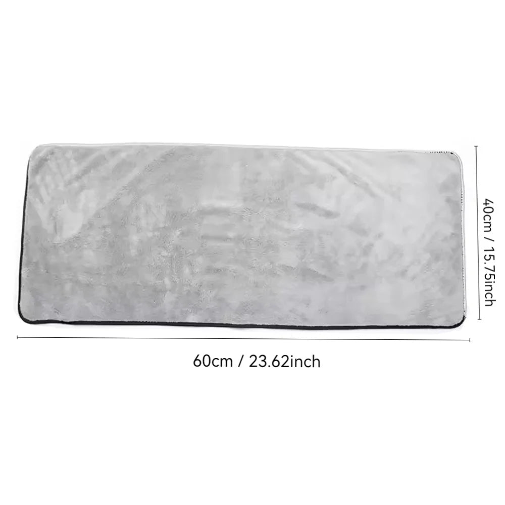 Serviette en Microcarence pour Lavage de Voiture, Accessoire Super Absorbant, pour Livres, Grill, Premium, vaccage Unique