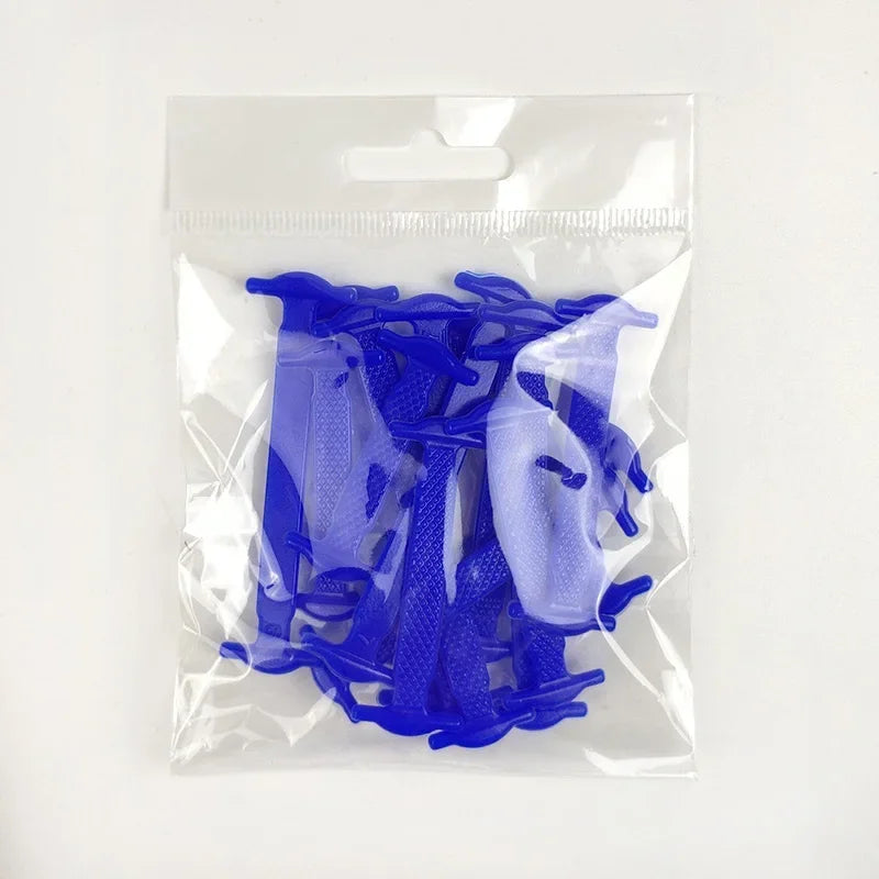 Lacets Silicone Élastiques Sans Cravate — Lot 16 Pièces Adultes & Enfants
