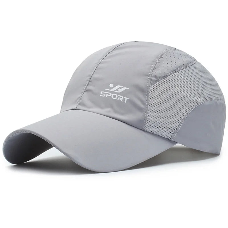Restez protégé par style : casquette de baseball avec protection UV avec capote souple à séchage rapide, sangle respirante pour la randonnée, la pêche et l'extérieur