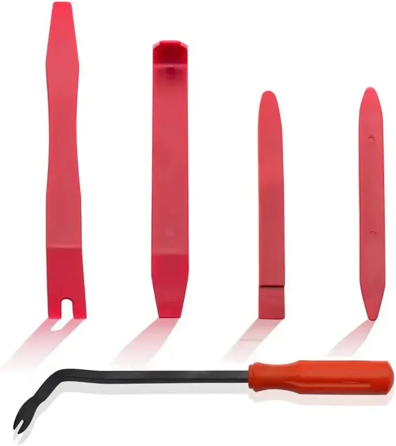 Kit d'outils de retrait de garniture intérieure de voiture, ensemble d'extracteur de Clips en plastique automatique pour le démontage de panneaux de bricolage