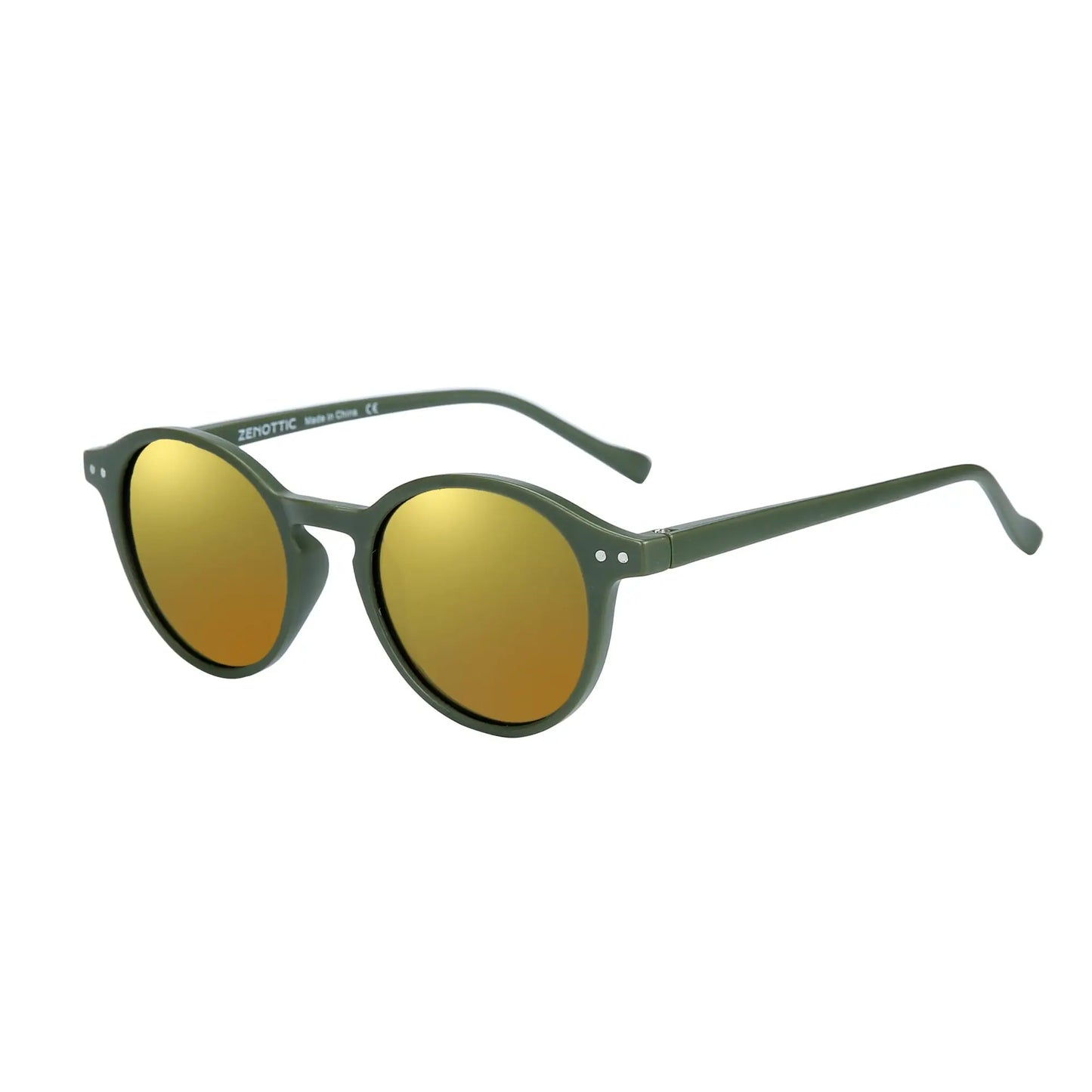 Lunettes de soleil polarisées circulaires rétro 2026 — petites rondes, UV400, vintage, hommes femmes