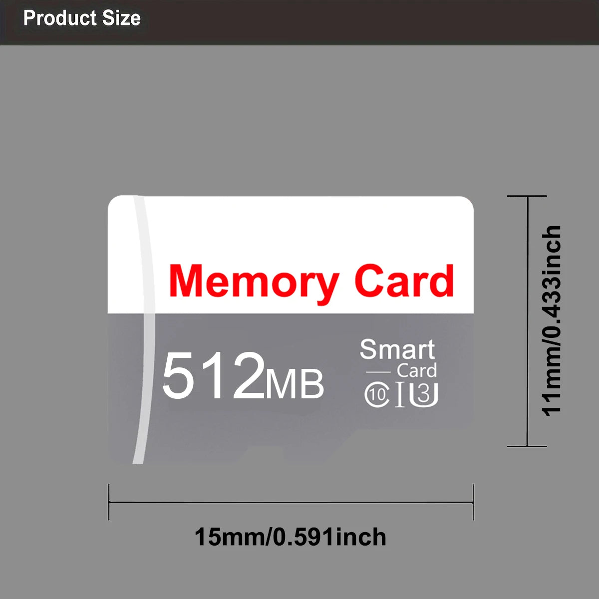 Carte mémoire Micro SD TF petite capacité — 64Mo / 128Mo / 256Mo / 512Mo, caméra CCTV, tachygraphe