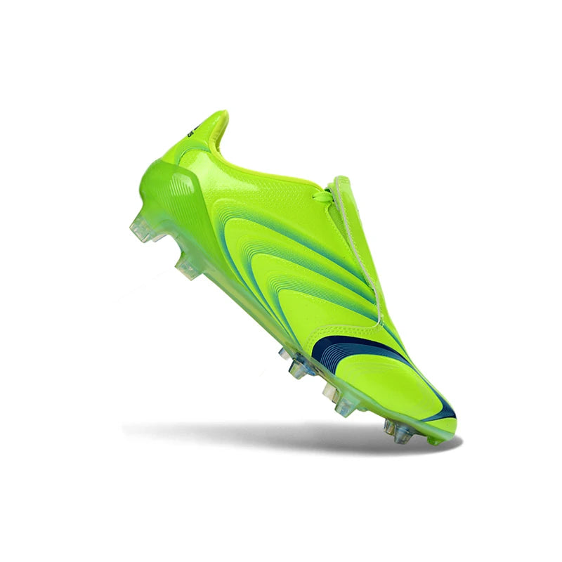 Chaussures de Football FG Homme Microfibre Basses — Niveau Avancé, Pelouse EU 34–49