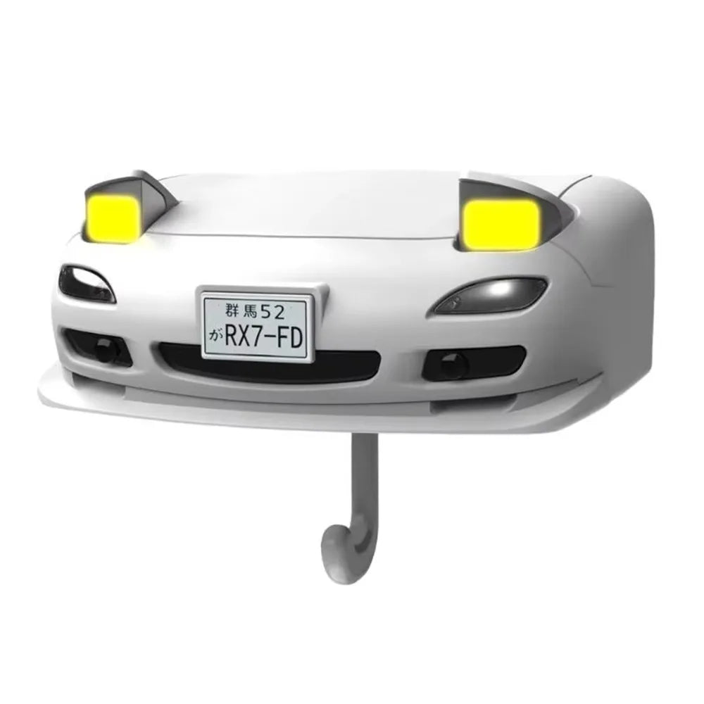 Porte-clés phare ouvert de voiture, lumière initiale, support mural, crochets pour clés, porte-clés d'entrée pratique, cintres pour clés