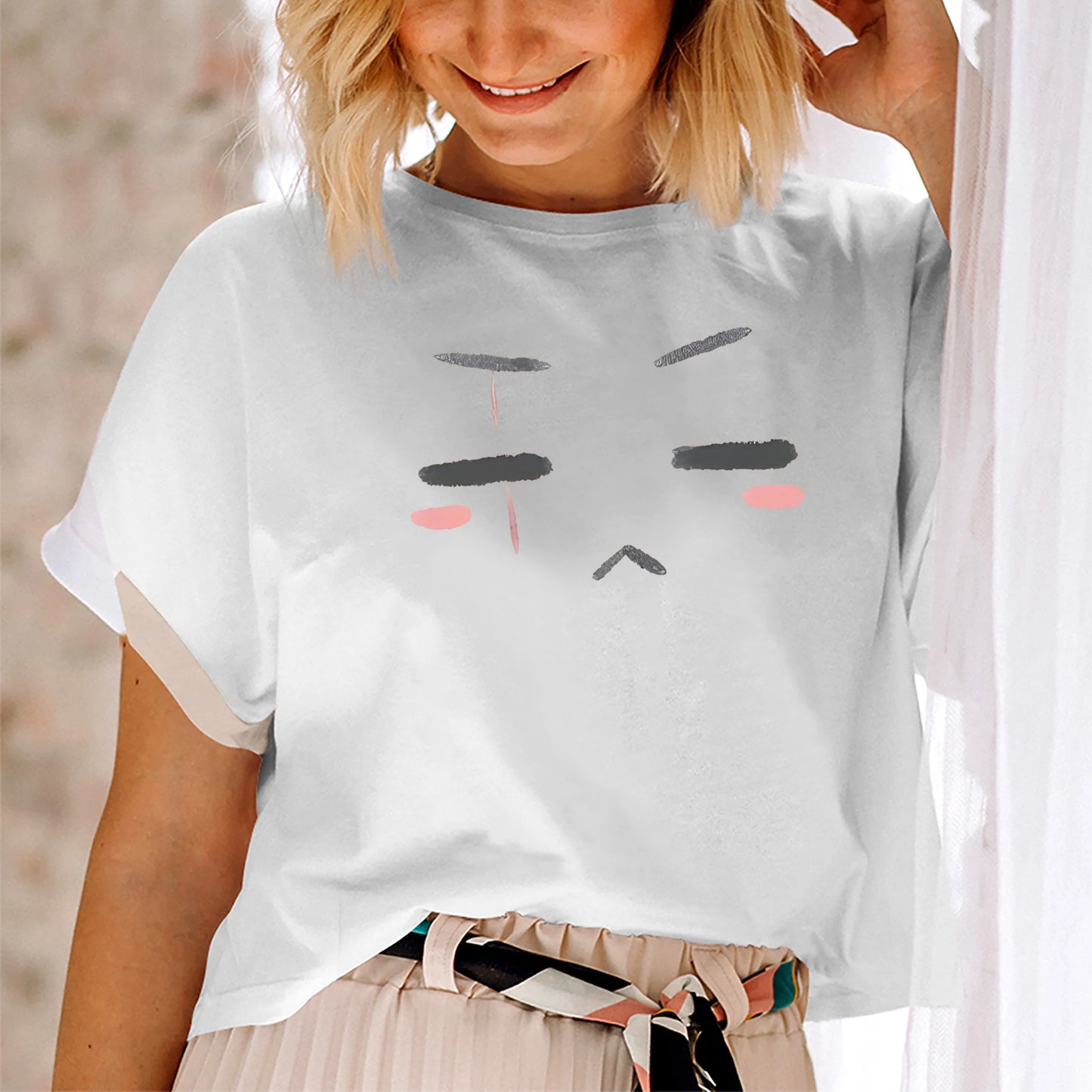Camiseta Bangtan con estampado de gato, camiseta Agust D, gira mundial de Suga Agust D, Min Yoongi
