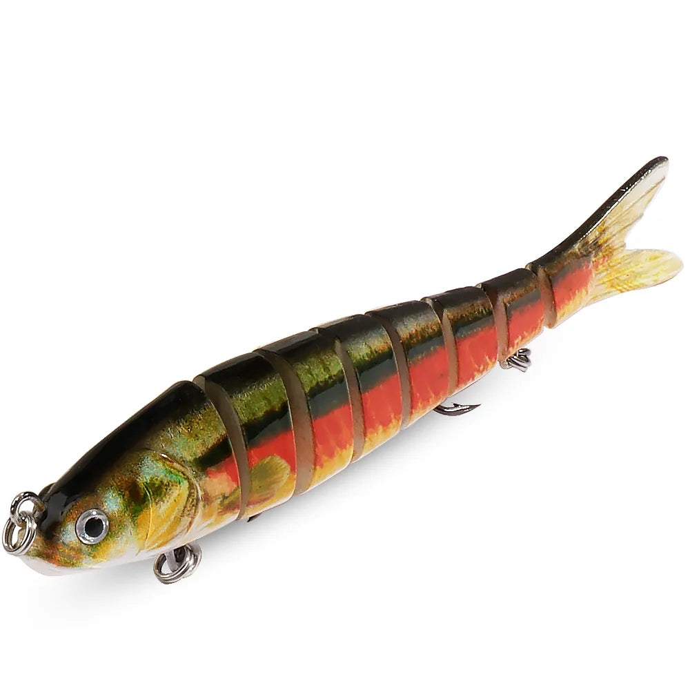 GOBAIT Swimbait 11g 16g 27g leurre multi-joint coulant lent bionique natation Pesca bar triple crochet carpe matériel de pêche appât dur