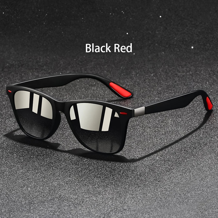 Gafas de sol retro de metal de montura cuadrada para hombres y mujeres, antirreflejos, gafas de diseñador, UV400, marca de lujo, moda