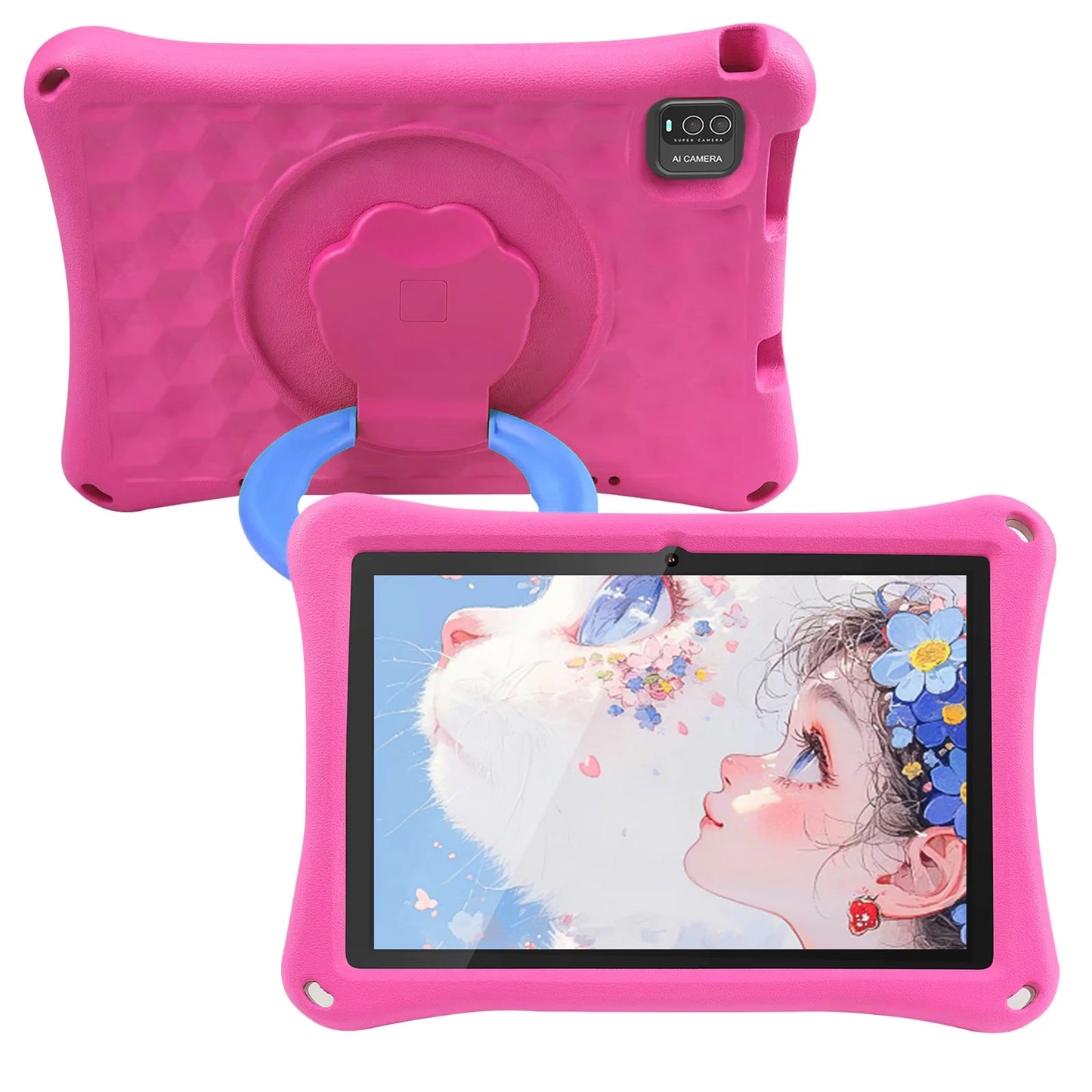 Octa Core 10GB 128GB para aprender 10 pulgadas Android con ranura para tarjeta 4G Tablet Educativa tablet para niños