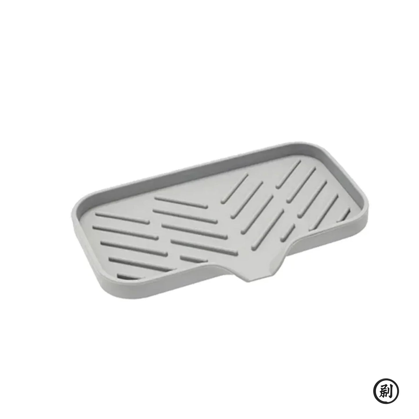 Bandeja de silicona para fregadero con drenaje, soporte de almacenamiento para esponja de jabón, encimera de fregadero, cepillo para fregar, soporte de almacenamiento, organizador de cocina