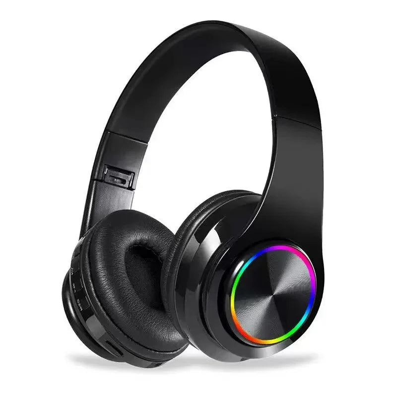 Auriculares inalámbricos Bluetooth de diadema, con micrófono, cancelación de ruido, estéreo, para deportes y juegos, novedad, B39