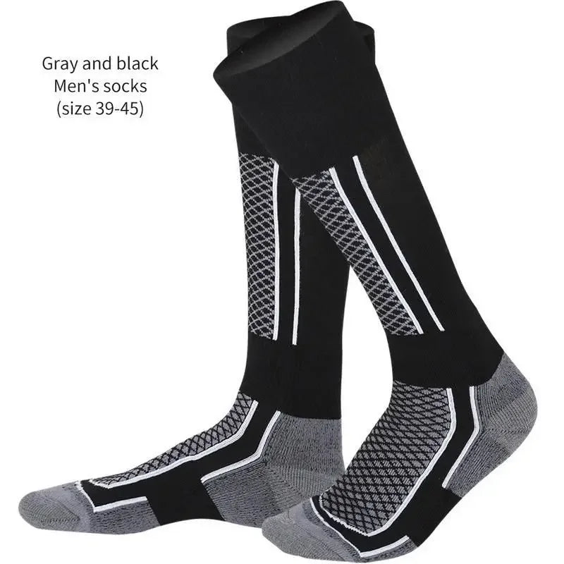 Chaussettes de Ski Hiver Thermiques — Randonnée & Sport pour Homme, Femme, Enfant