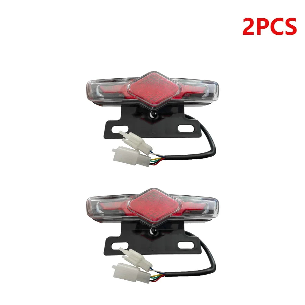 Lampe LED Étanche Vélo Électrique — Clignotants Feux Arrière 36V/48V/60V