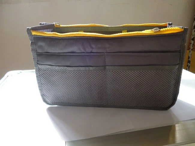 Sac Cosmétique Nylon Voyage Femme — Organisateur Maquillage Pliable Grande Capacité