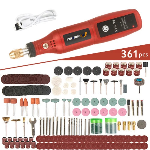 Mini perceuse électrique USB, stylo de gravure sans fil, Rechargeable, outils Dremel, outil rotatif, perceuse à main sans fil, Mini Machine à polir