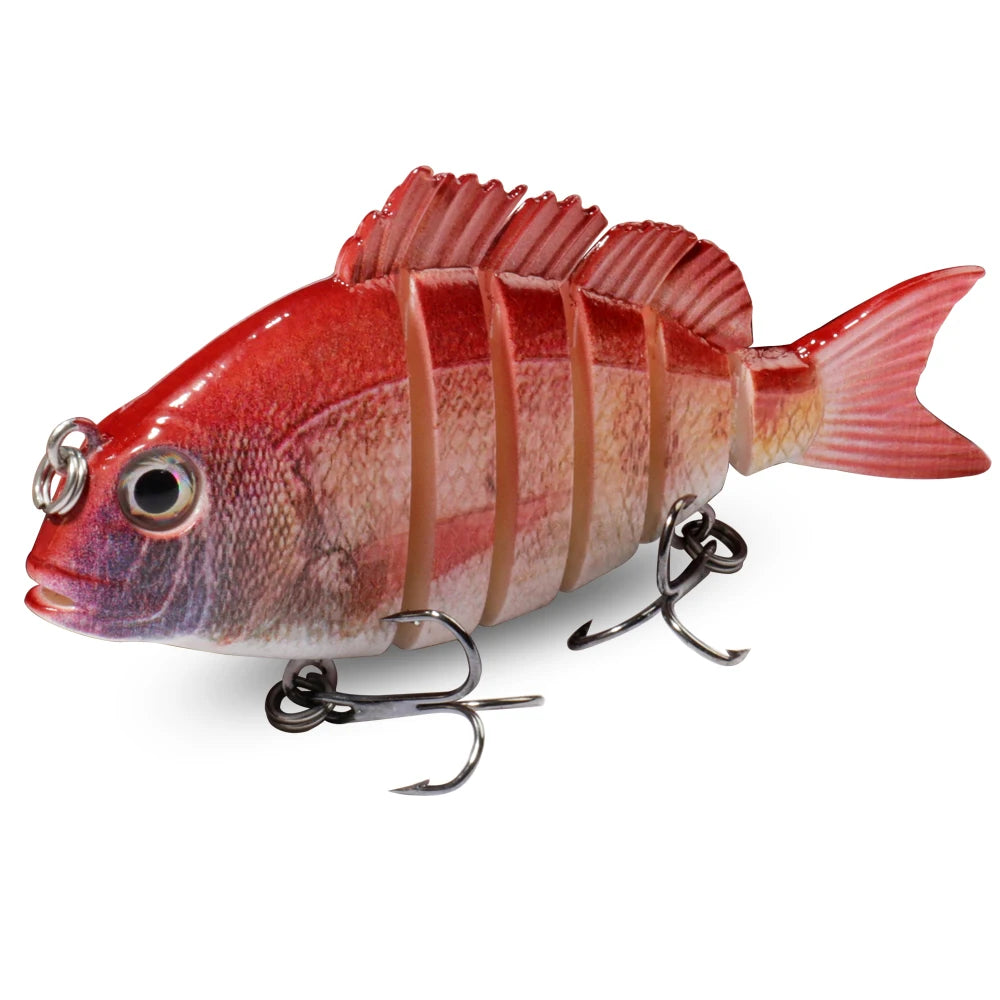 Swimbait 16.5g 8cm leurre multi-joint crayon à coulage lent gabarit en métal VIB Pesca Wobbler triple crochets matériel de pêche à la carpe appât dur