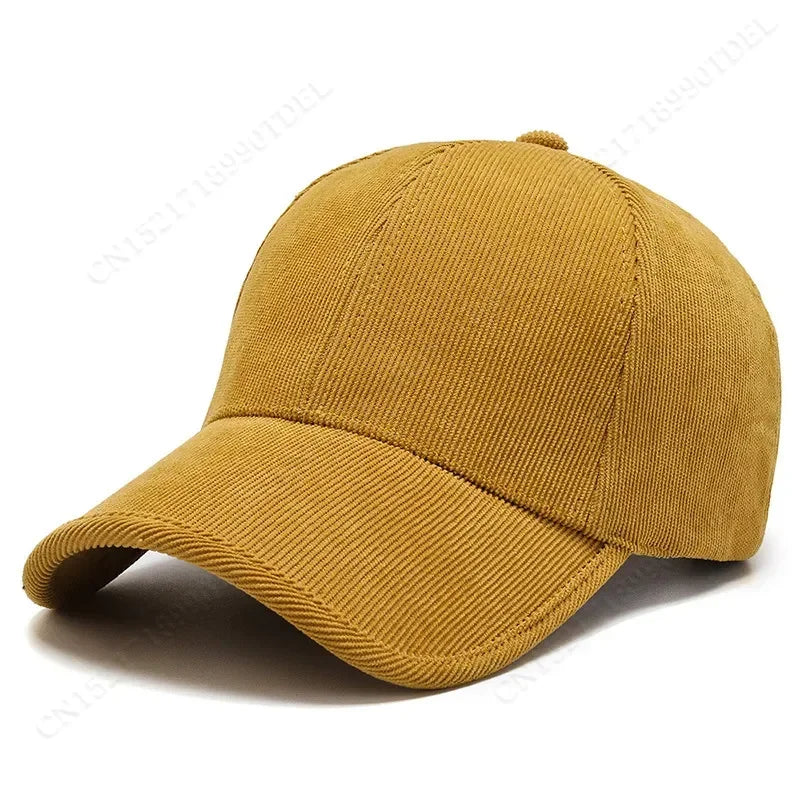 Gorra de béisbol de invierno ChimArmyGreen para hombre y mujer, gorra de pana de lujo, gorra de béisbol Snapback Hip Hop, sombreros de camionero con ventajas y zonas de seguridad