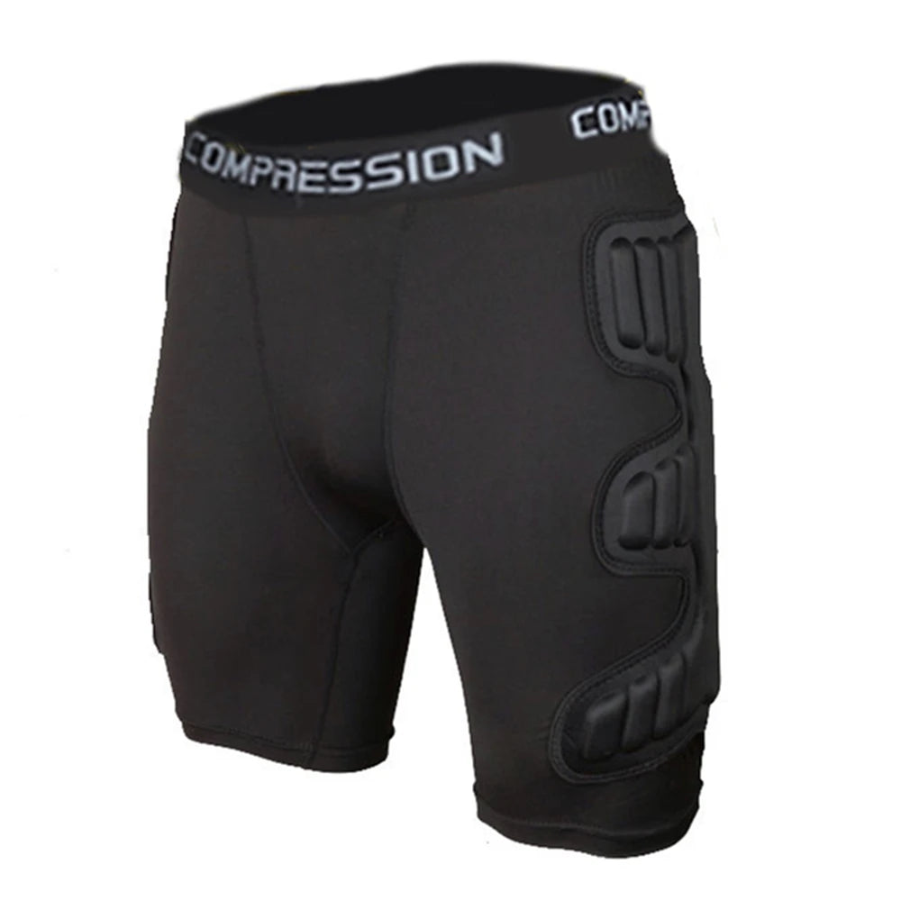 Short Gardien de But Rembourré EVA — Protection Hanche Football & Rugby