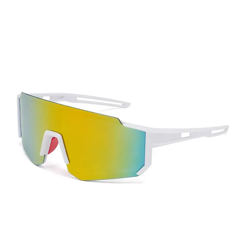 Lunettes de soleil de sport pour hommes et femmes, Protection UV, personnalisées, pour la conduite en plein air, monture carrée, UV400, nouvelle mode