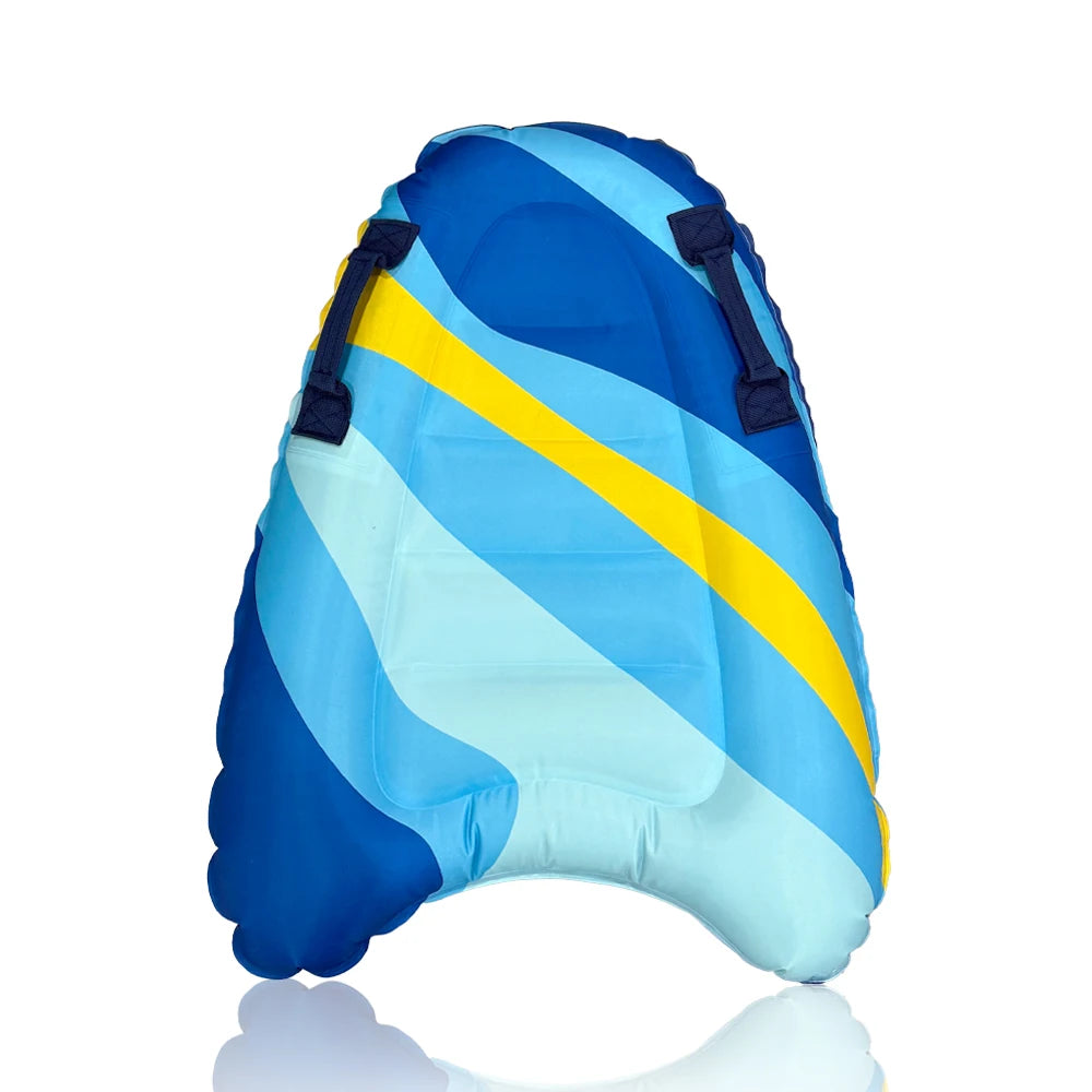 Planche de surf gonflable en Pvc épais, 1 pièce, pour la natation, le surf en mer et le ski nautique Portable, adaptée aux vacances à la plage et à la piscine