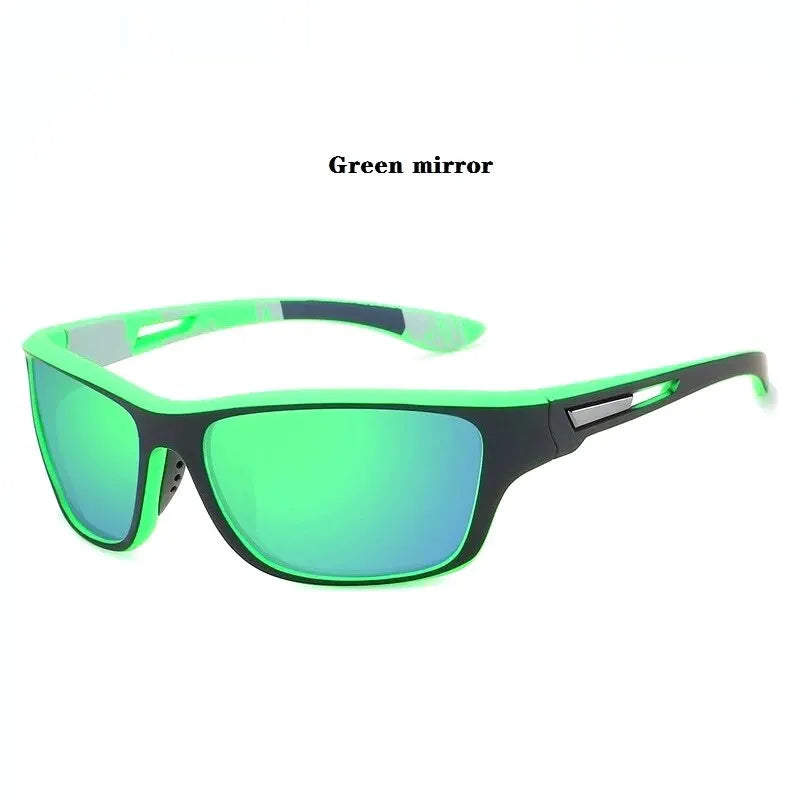 Gafas de sol polarizadas clásicas para deportes al aire libre para hombres y mujeres, ciclismo, escalada, esquí, pesca, conducción, gafas de sol vintage, UV400