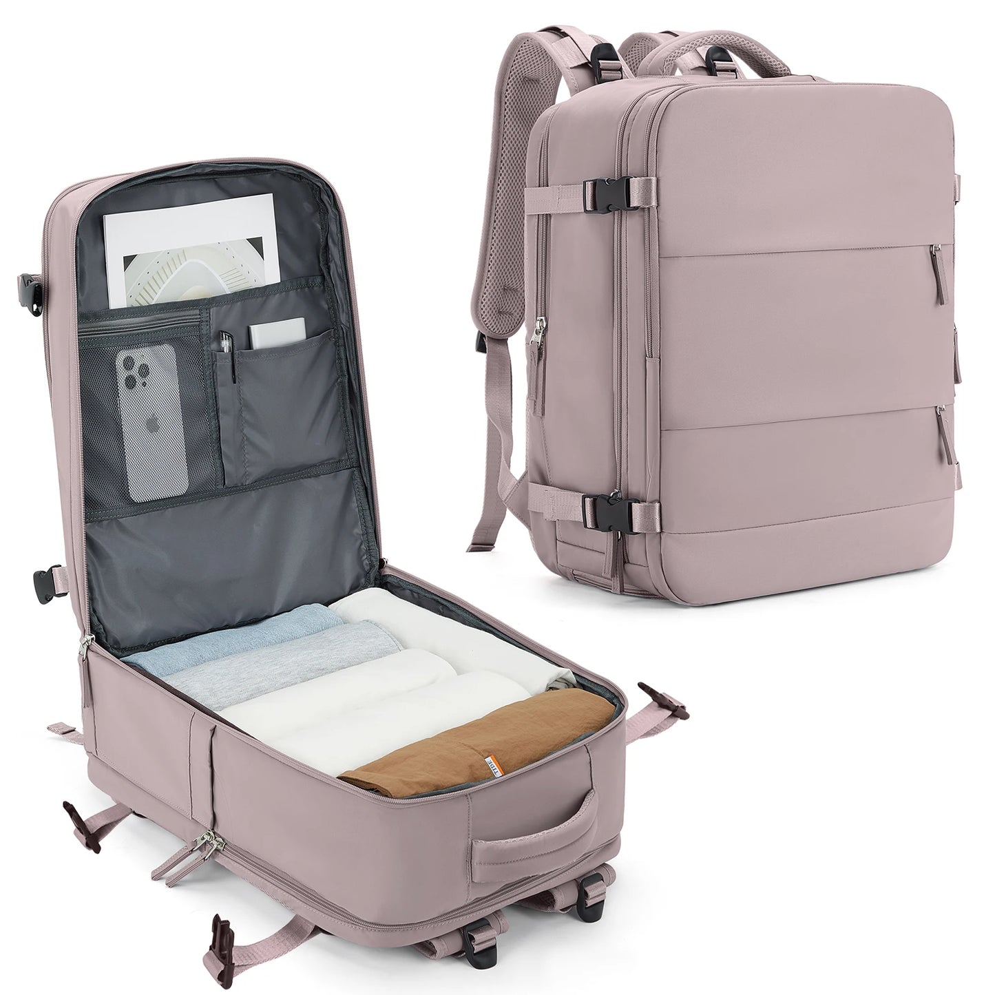 Sac de Cabine Avion 45x36x20 / 40x20x25 — PC Voyage Homme Femme