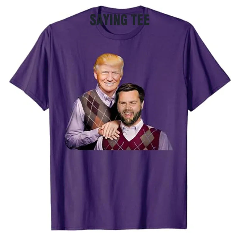 T-shirt parodie humoristique — graphique manches courtes, style décontracté