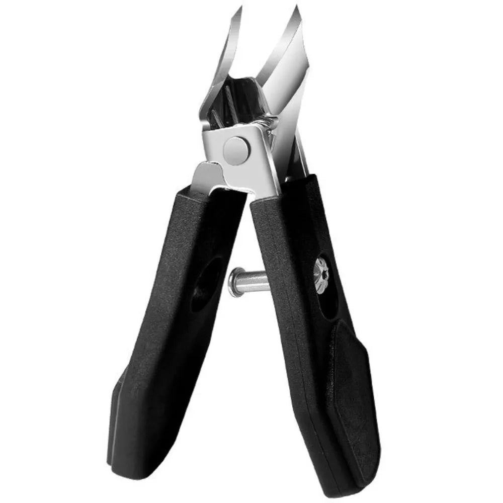 25 ° Coupe-ongles à bord incliné, large ouverture en acier inoxydable, outils professionnels pour ongles incarnés, bec d'aigle, coupe-ongles obliques