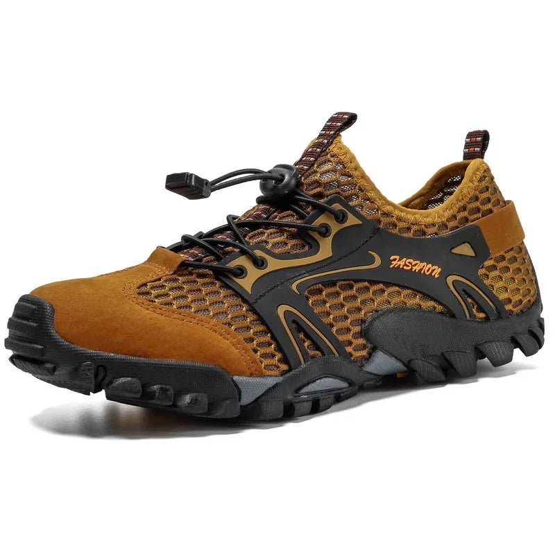 Chaussures de Randonée Homme Maille Respirante — Jogging & Trekking Niveau Pro