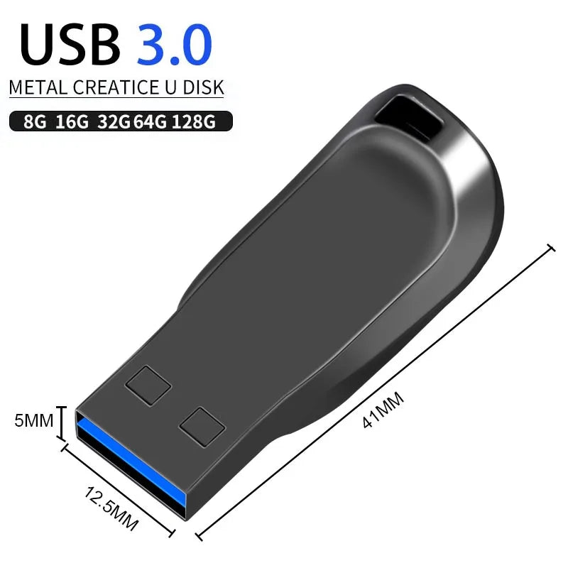 Clé USB 128GB 64GB 32GB 16GB 3.0 PenDrive haute vitesse 128GB 64GB clé USB 32GB 16GB clé USB