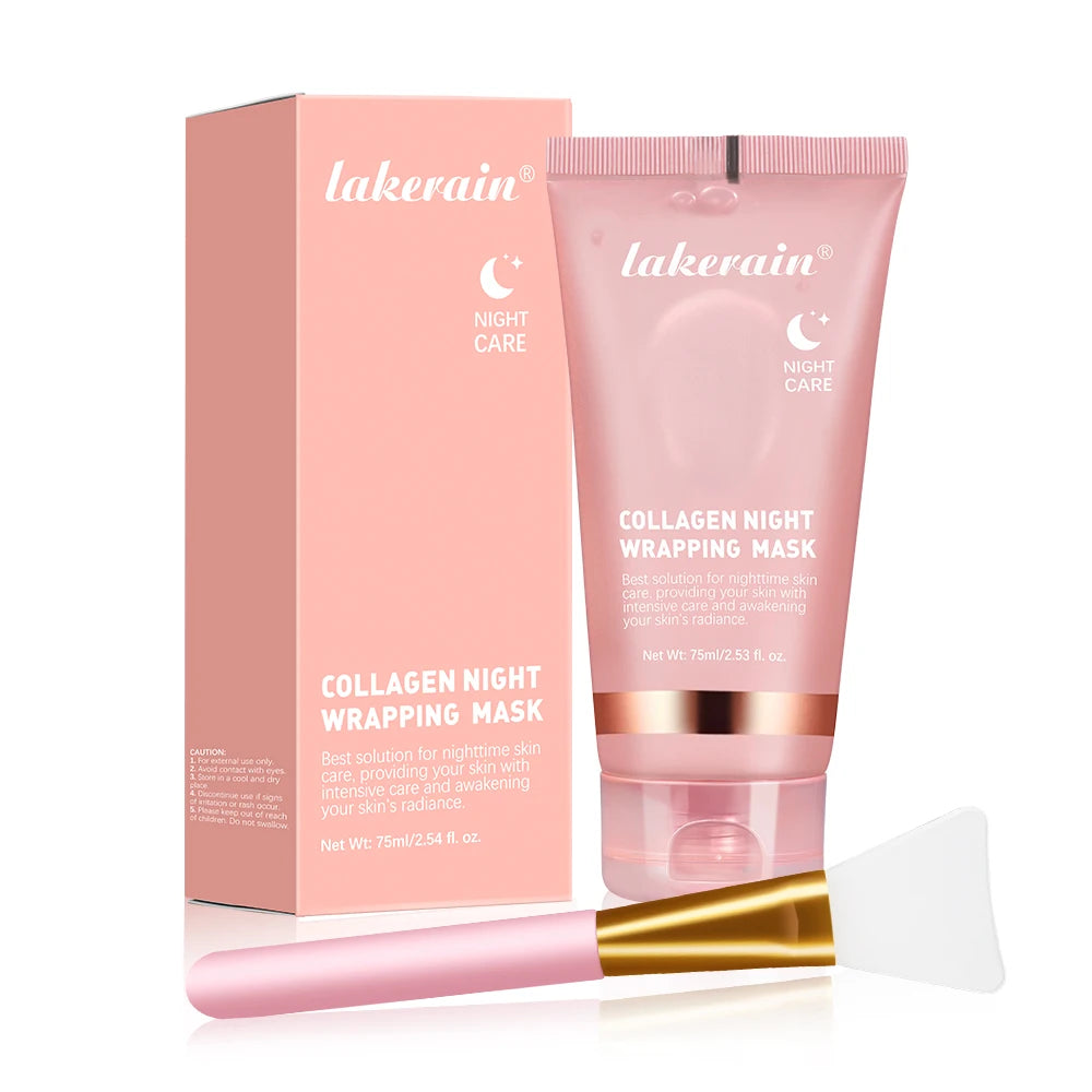 Mascarilla coreana de colágeno profundo, mascarilla peel-off, Antiarrugas, Lifting, cuidado de la piel, Bio Pack, mascarilla de noche para mujer, piel de noche