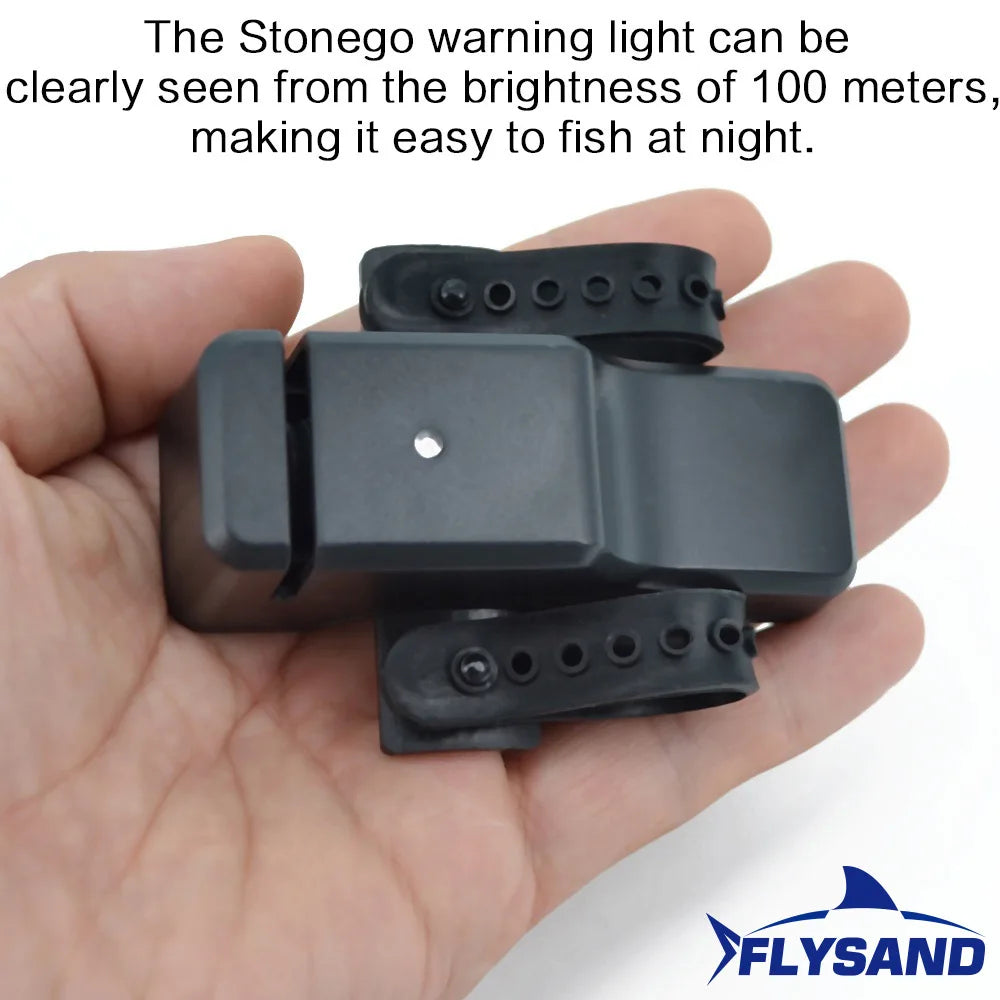 FLYSAND pêche à la carpe alarme de morsure numérique électronique LED cloche de pêche alerte indicateur de morsure bande sur la canne accessoires de pêche