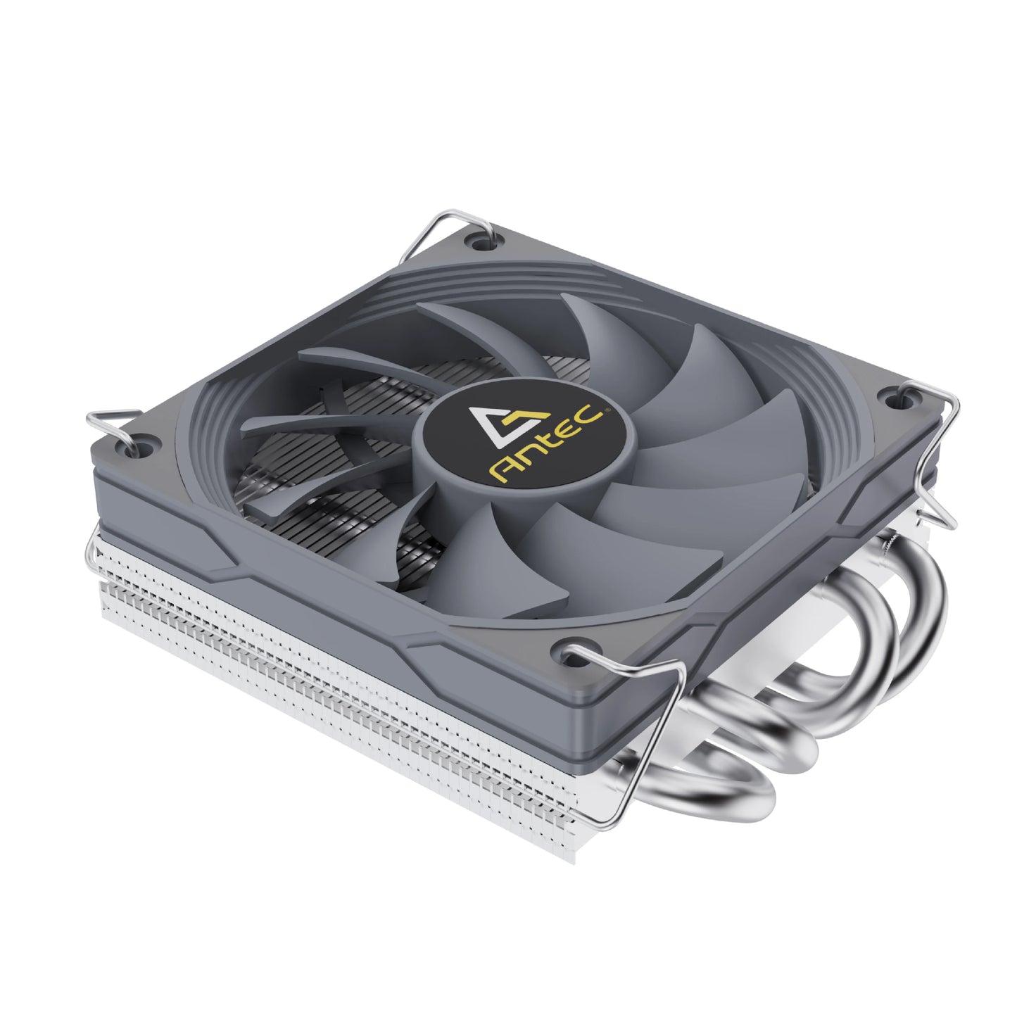Antec A37 37mm ITX refroidisseur de processeur à profil bas 92mm ventilateur PWM 130W-TDP pour Intel/AMD 12.8 W/m.K pâte, Compatible I5-12400F/Ryzen-7500F