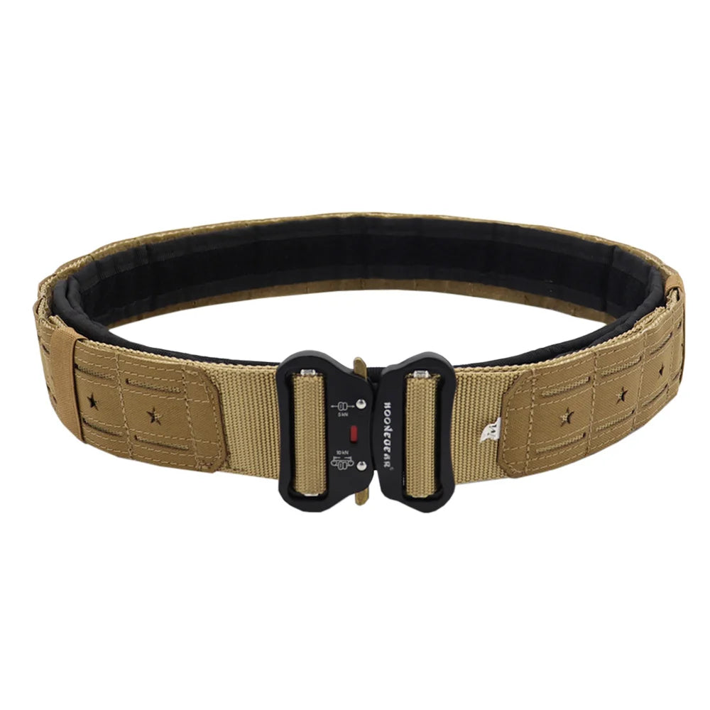 Ceinture de skip Dul2 pour homme, sangle à dégagement rapide, système Molle, airsoft, chasse, durable, extérieur, nouveau