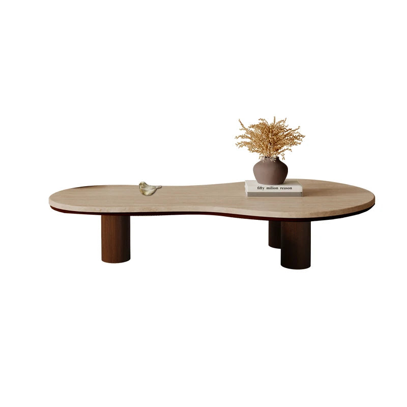 Unique Coffee Table for a trendy eclectic minimalist living room Modern Wabi Sabi Coffee Table Home furniture
