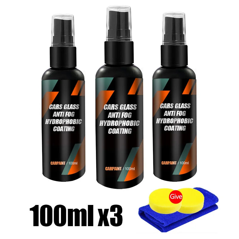 Agente repelente de lluvia para ventanas de coche, revestimiento nano, agente hidrofóbico, agente de eliminación de película de aceite, película para ventanas de coche