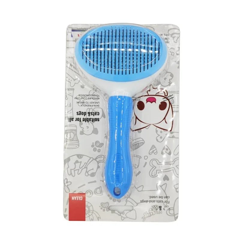 Peigne autonettoyant pour animaux de compagnie, brosse pour chat, épilation pour animaux de compagnie SlUNICEF, brosses de toilettage pour chats, accessoires pour chiens