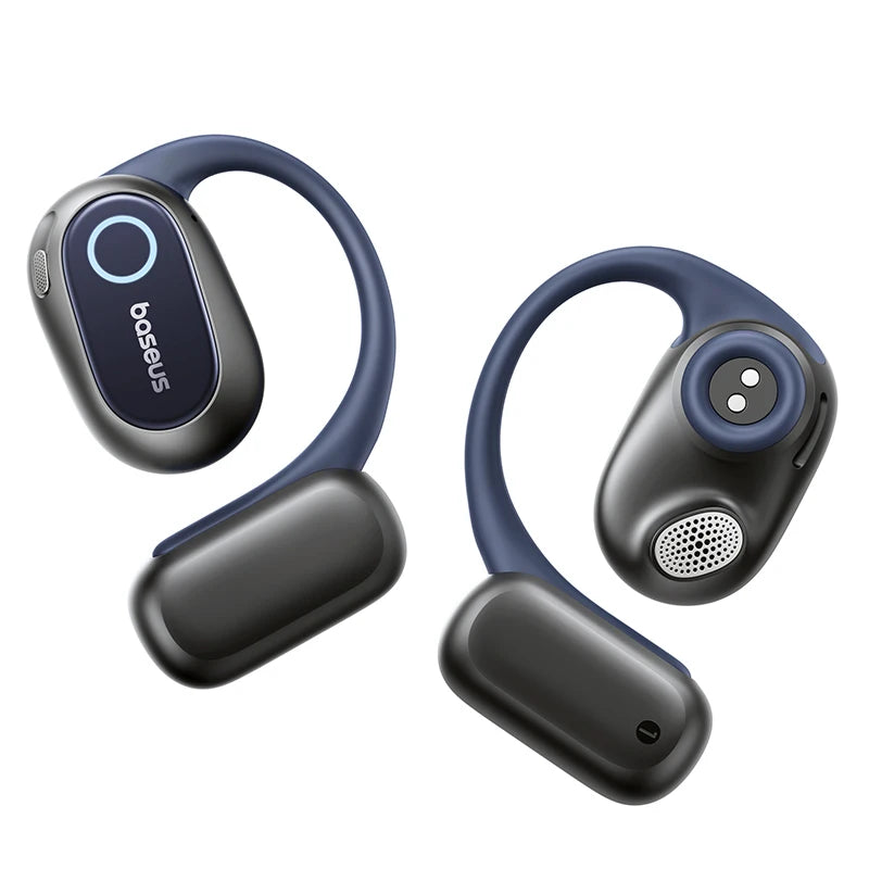 Écouteurs Sans Fil Sport Oreille Ouverte Bluetooth 5.4 — Crochets, Grandes Basses, 60h