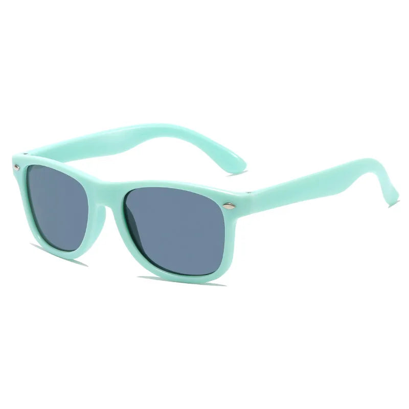 Lunettes de Soleil Enfants Assorties — Pare-Soleil Été Résistant UV Garçon Fille