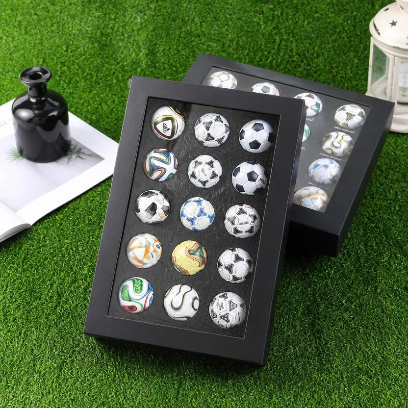 Ensemble 15 Mini Ballons de Football Collection PVC/PU 3,8 cm — Souvenir Sport & Cadeau Fan